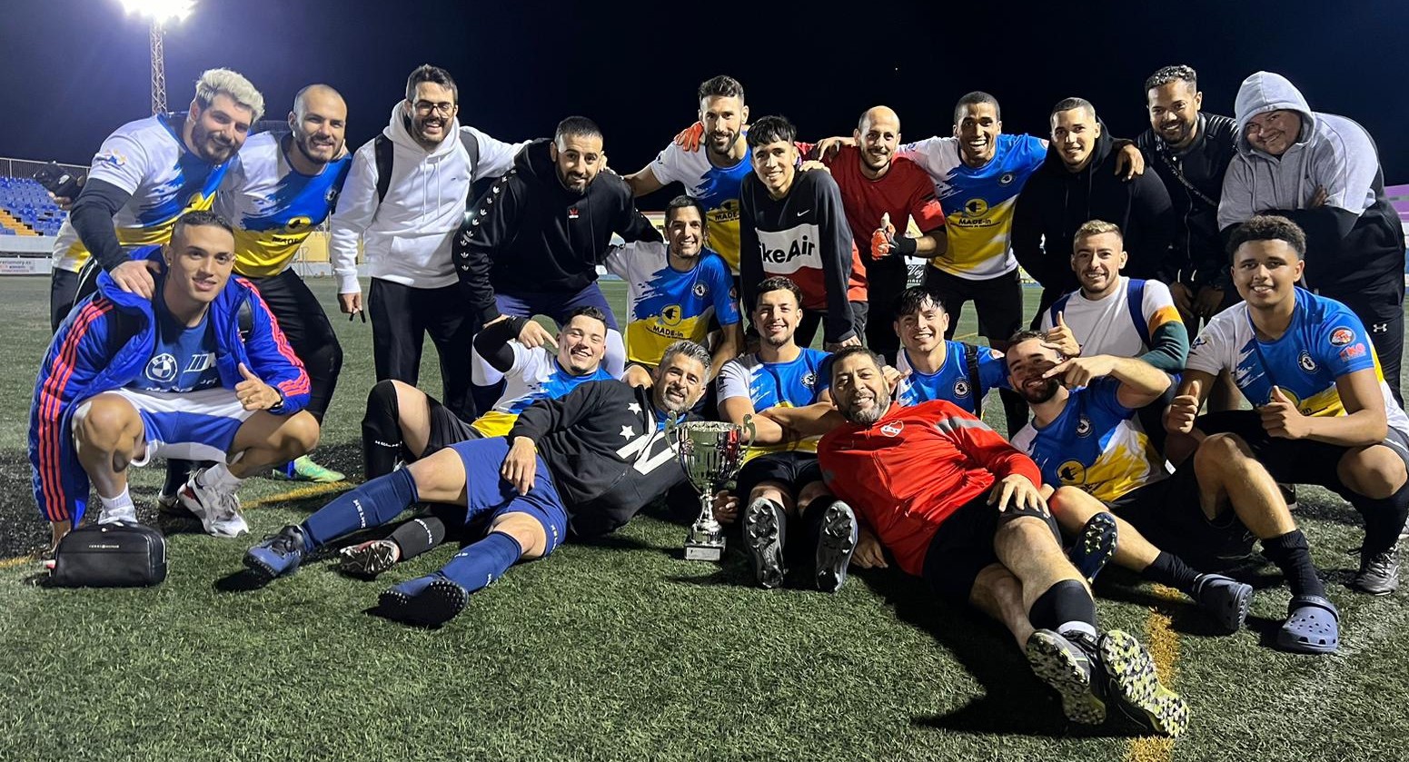 GUANCHESTER DEPORTIVO CF., CAMPEÓN DE LA FASE PLATA, JOSE MANUEL CHINEA HERRERA DE FUTBOL 11