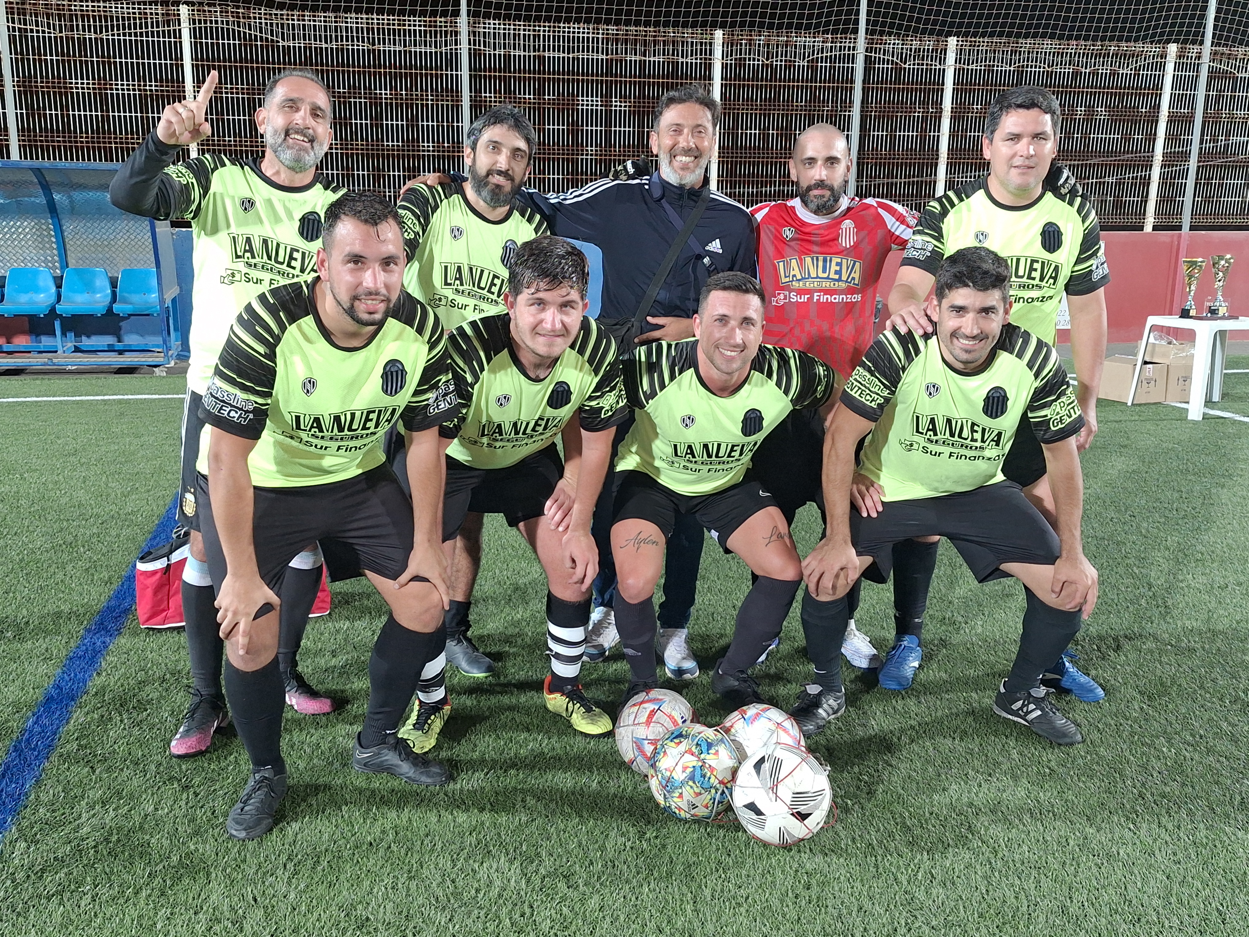 BARRACAS CENTRAL TENERIFE, CAMPEON DEL MEMORIAL BENITO FUMERO SERIE A DE FUTBOL 7,  FASE ORO