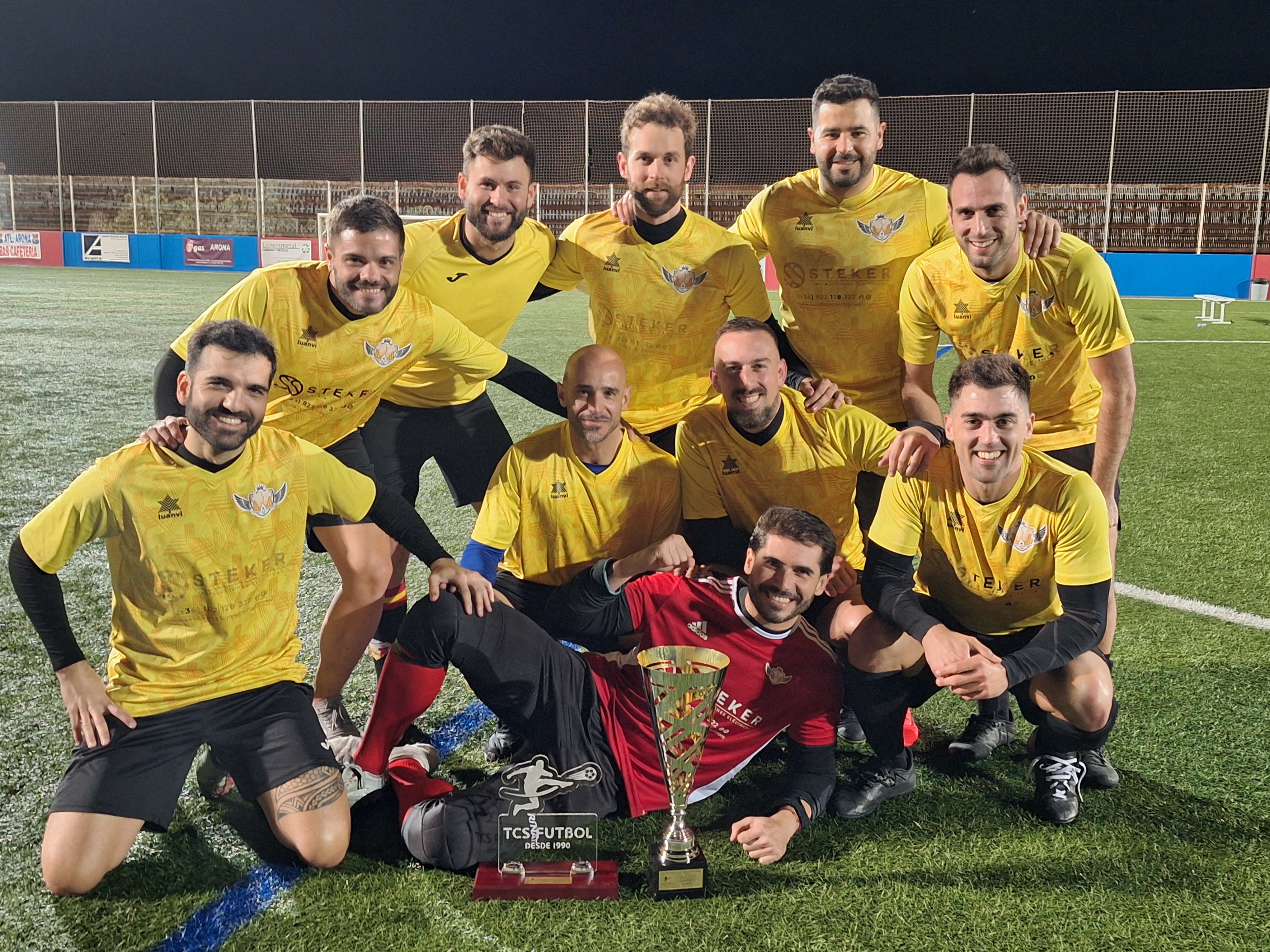 CAÑAKI CF, CAMPEON DE LA FASE ORO DEL MEMORIAL MANUEL GARCIA ABREU DE FUTBOL 7